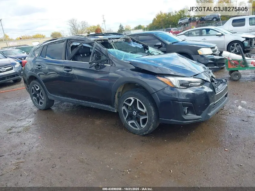 JF2GTALC3J8275805 2018 Subaru Crosstrek 2.0I Limited