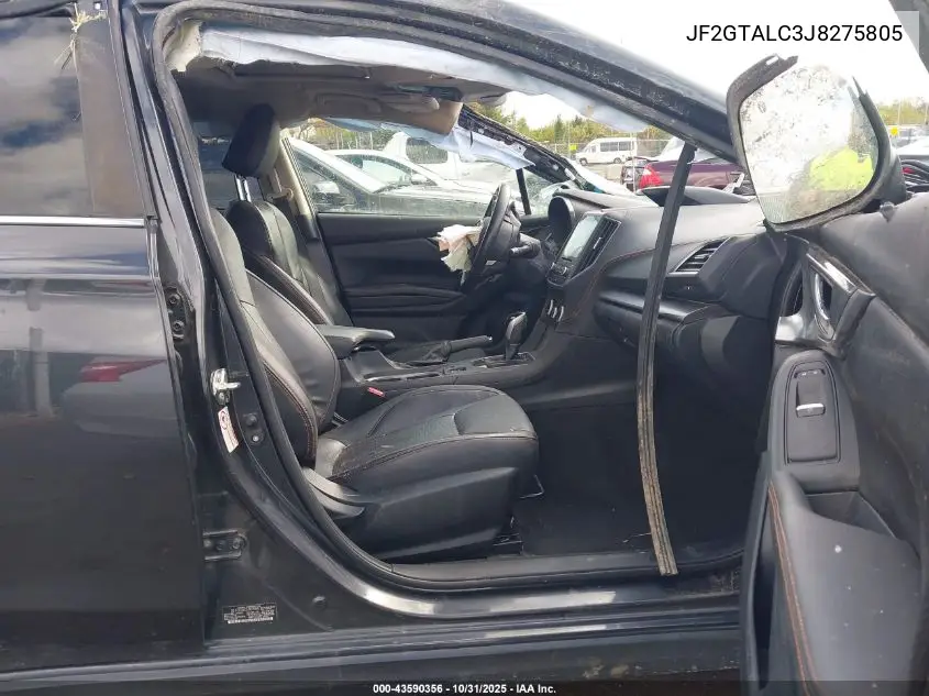 JF2GTALC3J8275805 2018 Subaru Crosstrek 2.0I Limited