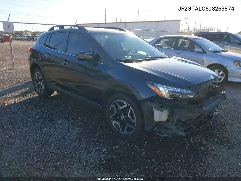 JF2GTALC6J8263874 2018 Subaru Crosstrek 2.0I Limited