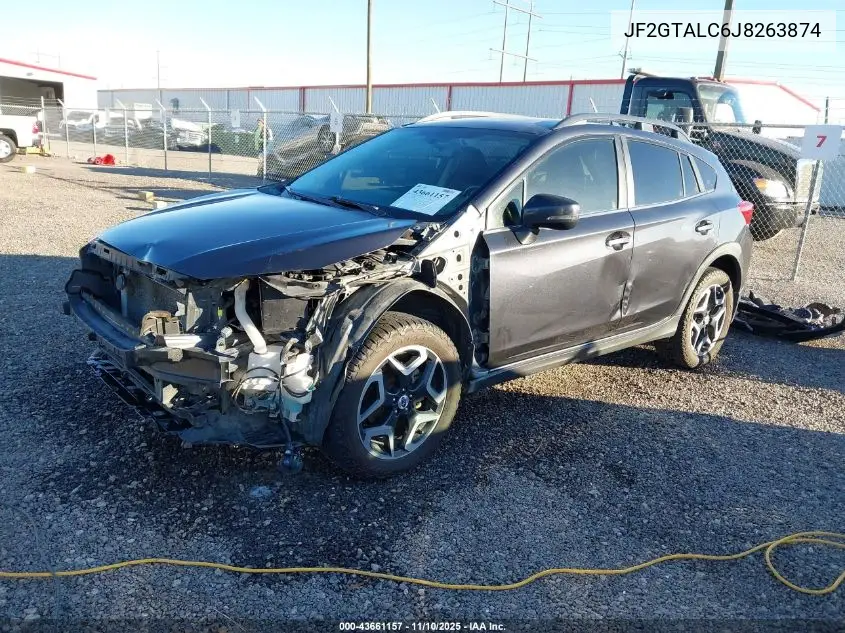 JF2GTALC6J8263874 2018 Subaru Crosstrek 2.0I Limited
