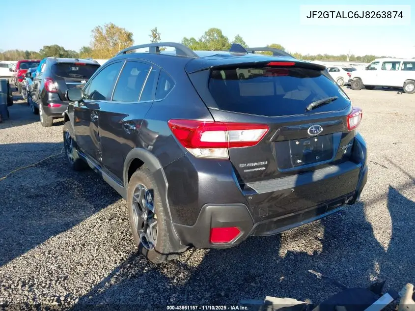 JF2GTALC6J8263874 2018 Subaru Crosstrek 2.0I Limited