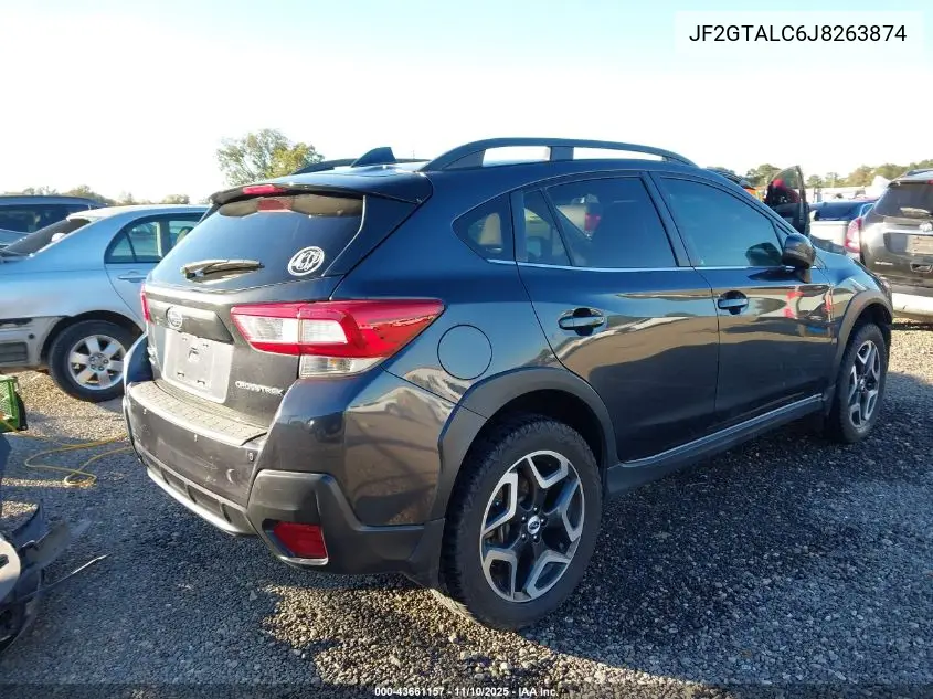 JF2GTALC6J8263874 2018 Subaru Crosstrek 2.0I Limited
