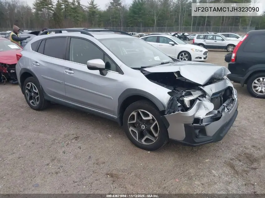 JF2GTAMC1JH323090 2018 Subaru Crosstrek 2.0I Limited