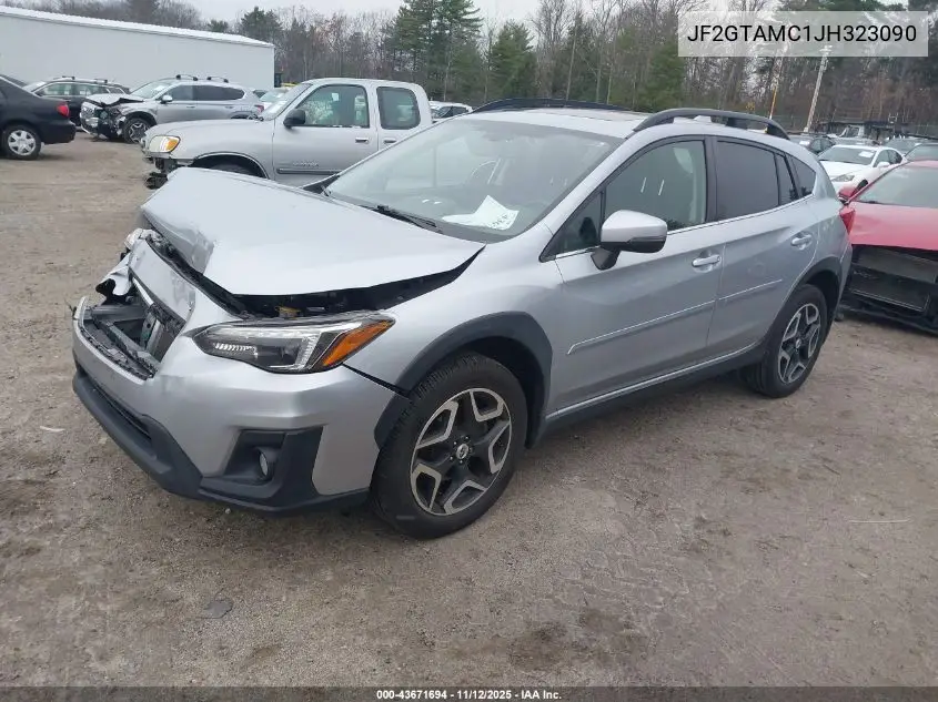 JF2GTAMC1JH323090 2018 Subaru Crosstrek 2.0I Limited