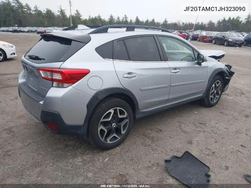 JF2GTAMC1JH323090 2018 Subaru Crosstrek 2.0I Limited