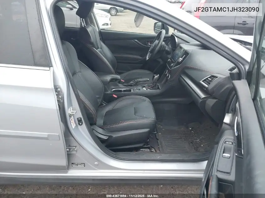 JF2GTAMC1JH323090 2018 Subaru Crosstrek 2.0I Limited