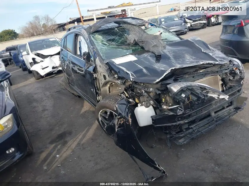 JF2GTAJC8JH300961 2018 Subaru Crosstrek 2.0I Limited