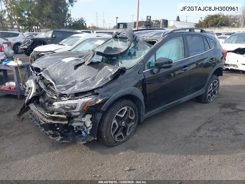 JF2GTAJC8JH300961 2018 Subaru Crosstrek 2.0I Limited