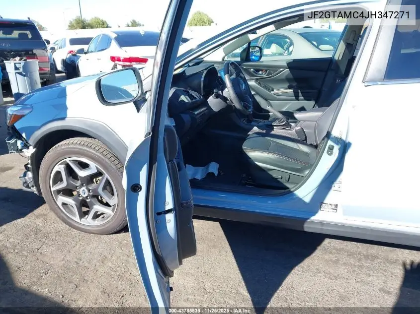 JF2GTAMC4JH347271 2018 Subaru Crosstrek 2.0I Limited