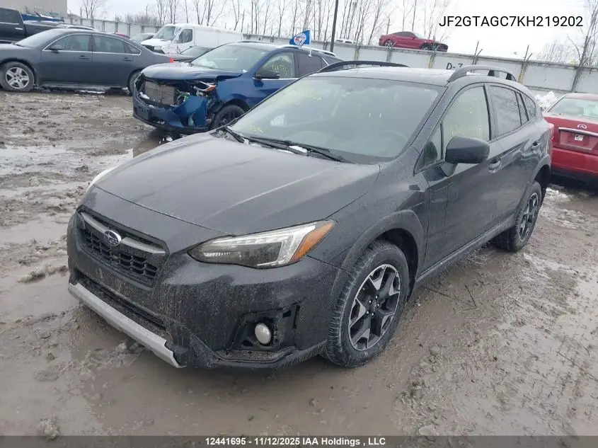 JF2GTAGC7KH219202 2019 Subaru Crosstrek Sport