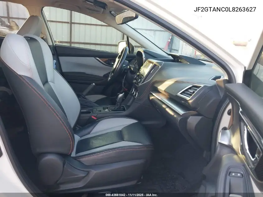 JF2GTANC0L8263627 2020 Subaru Crosstrek Limited