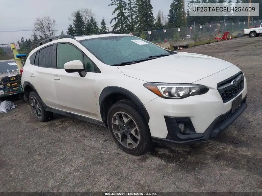 JF2GTAEC8LH254609 2020 Subaru Crosstrek Premium