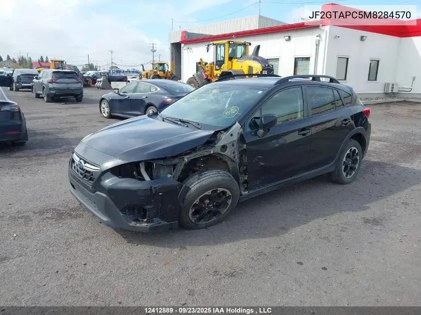 JF2GTAPC5M8284570 2021 Subaru Crosstrek Touring