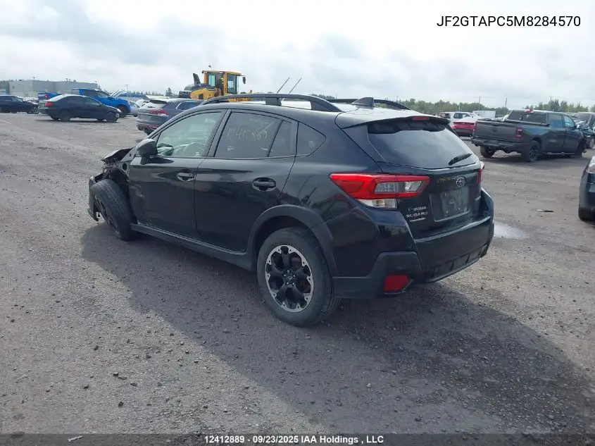 JF2GTAPC5M8284570 2021 Subaru Crosstrek Touring