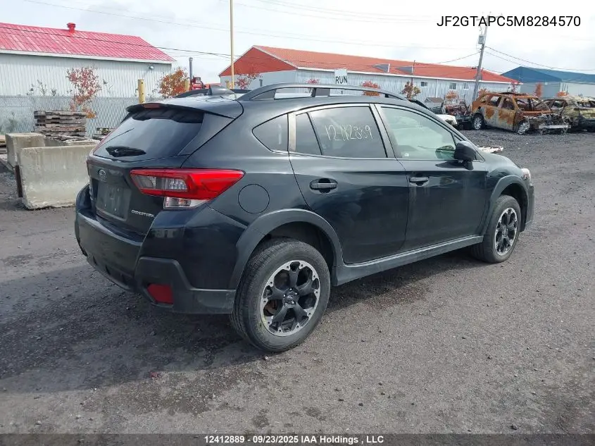 JF2GTAPC5M8284570 2021 Subaru Crosstrek Touring