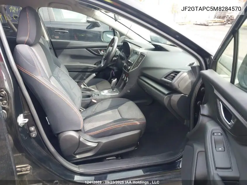 JF2GTAPC5M8284570 2021 Subaru Crosstrek Touring