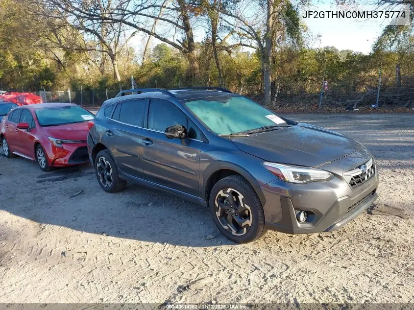 JF2GTHNC0MH375774 2021 Subaru Crosstrek Limited
