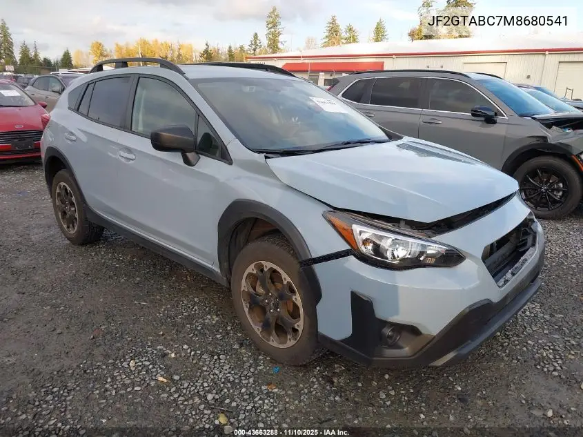 JF2GTABC7M8680541 2021 Subaru Crosstrek