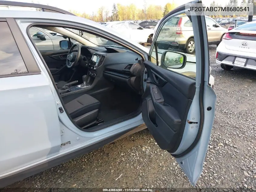 JF2GTABC7M8680541 2021 Subaru Crosstrek