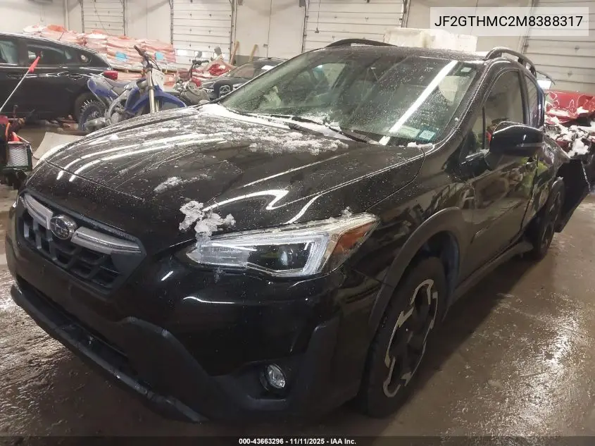 JF2GTHMC2M8388317 2021 Subaru Crosstrek Limited