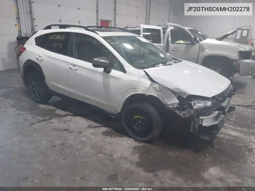 JF2GTHSC6MH202278 2021 Subaru Crosstrek Sport