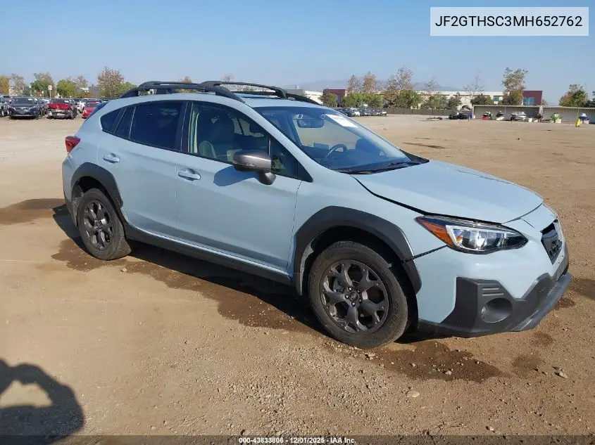 JF2GTHSC3MH652762 2021 Subaru Crosstrek Sport