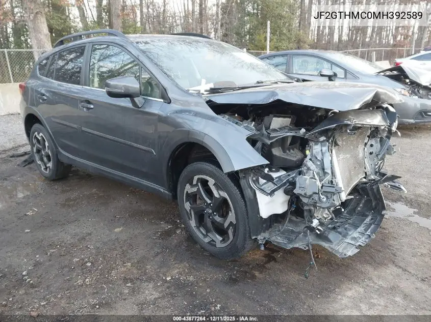 JF2GTHMC0MH392589 2021 Subaru Crosstrek Limited