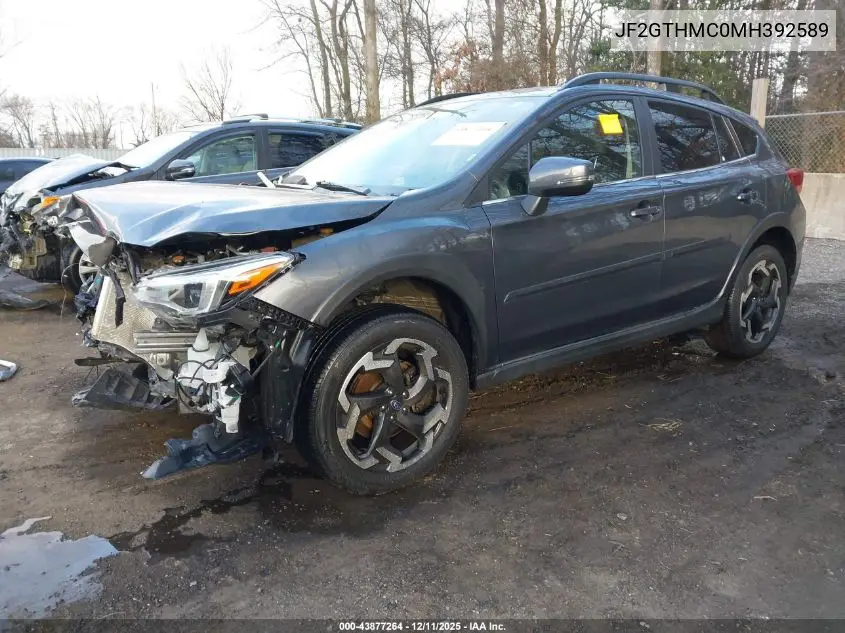 JF2GTHMC0MH392589 2021 Subaru Crosstrek Limited