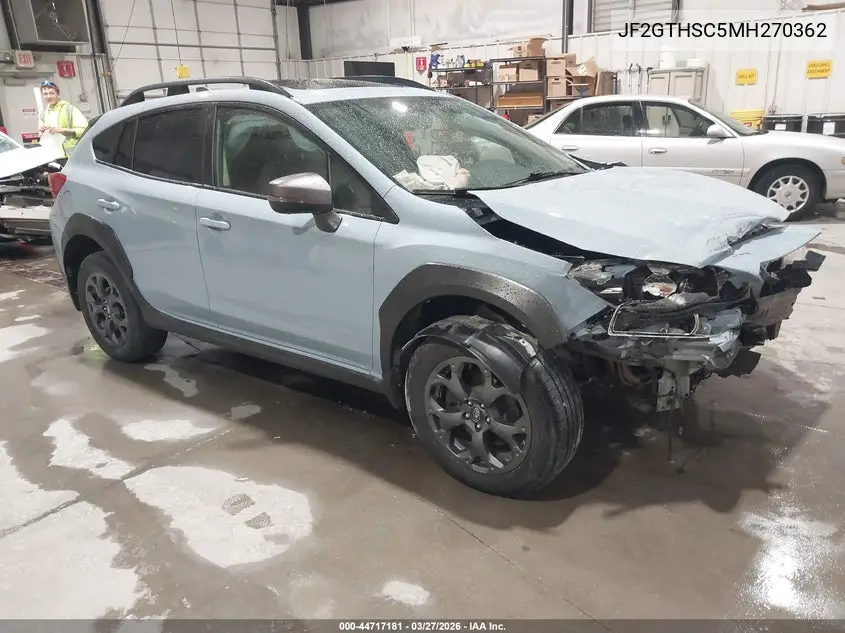JF2GTHSC5MH270362 2021 Subaru Crosstrek Sport