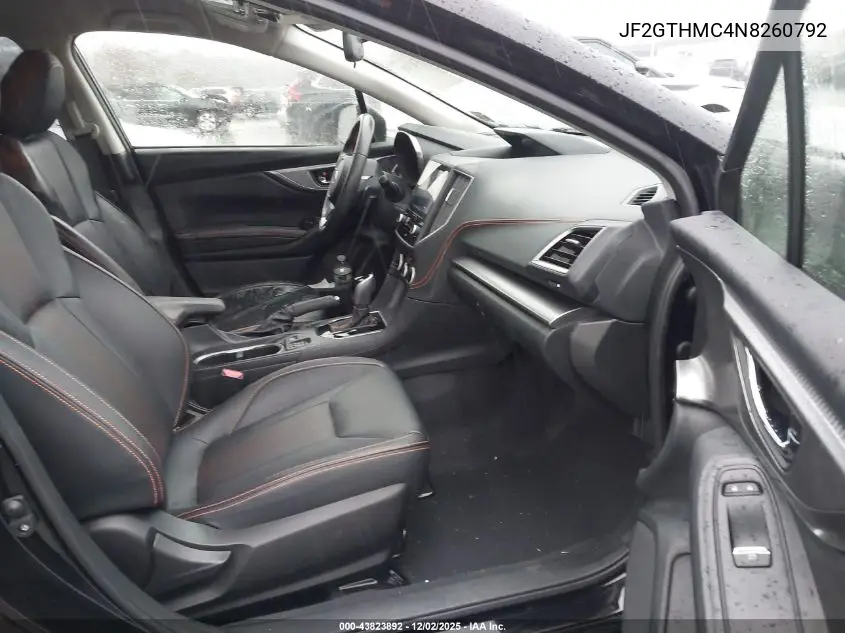 JF2GTHMC4N8260792 2022 Subaru Crosstrek Limited