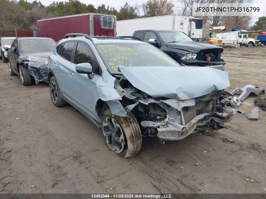 JF2GTHNC1PH316799 2023 Subaru Crosstrek Limited