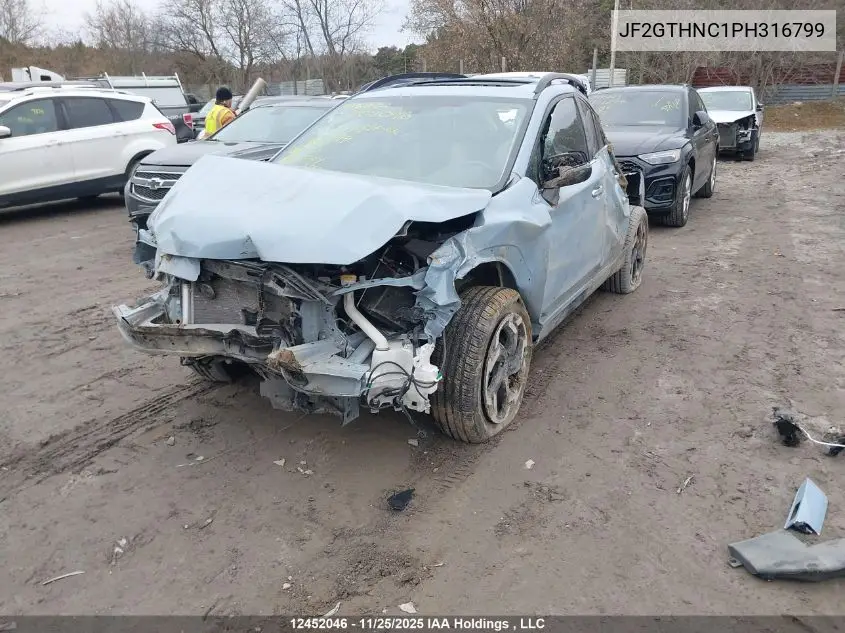 JF2GTHNC1PH316799 2023 Subaru Crosstrek Limited