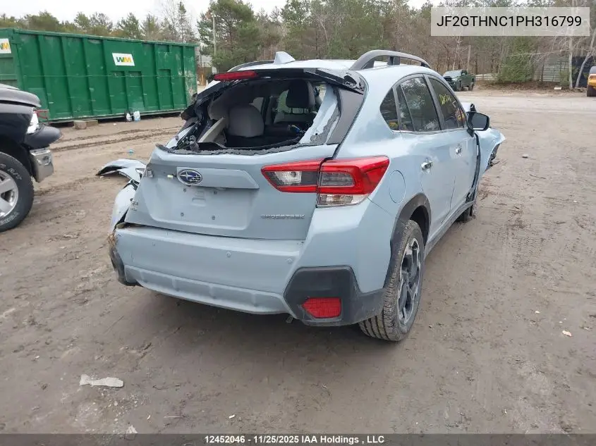 JF2GTHNC1PH316799 2023 Subaru Crosstrek Limited