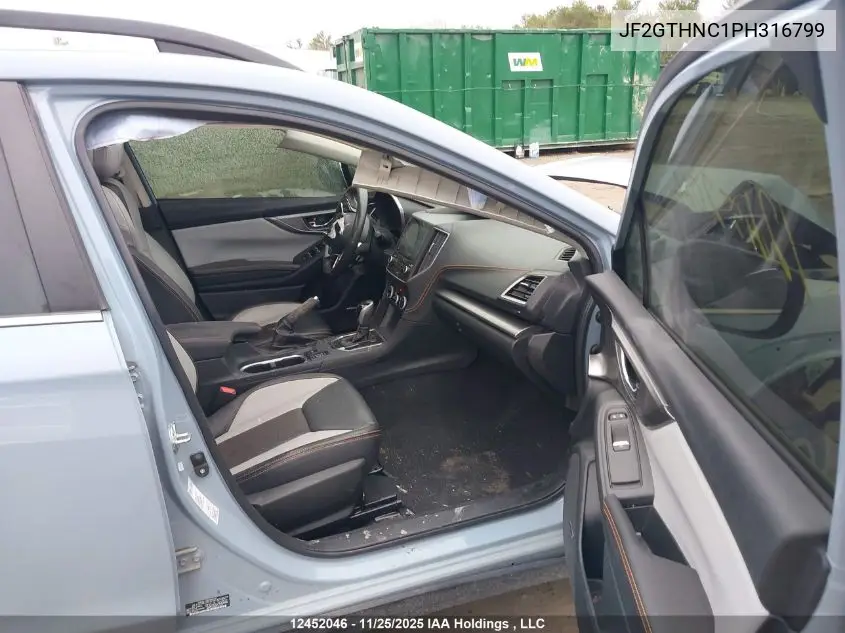 JF2GTHNC1PH316799 2023 Subaru Crosstrek Limited