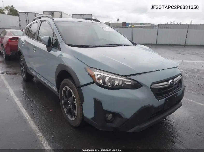 JF2GTAPC2P8331350 2023 Subaru Crosstrek Premium