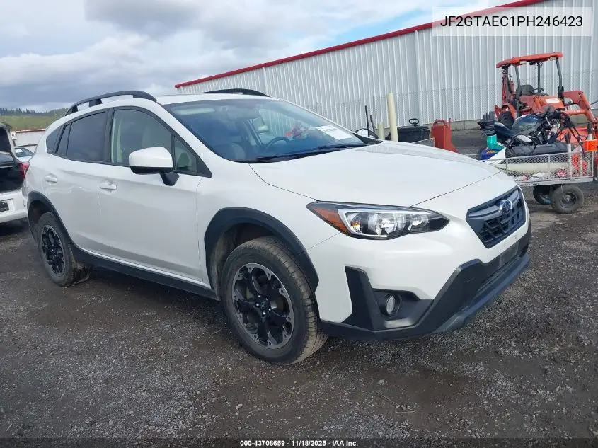 JF2GTAEC1PH246423 2023 Subaru Crosstrek Premium