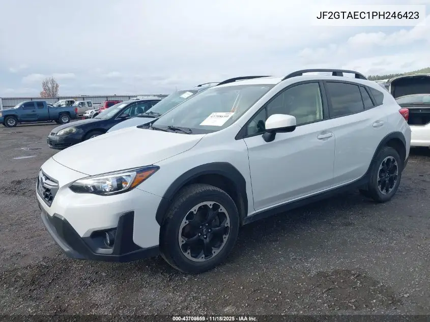 JF2GTAEC1PH246423 2023 Subaru Crosstrek Premium