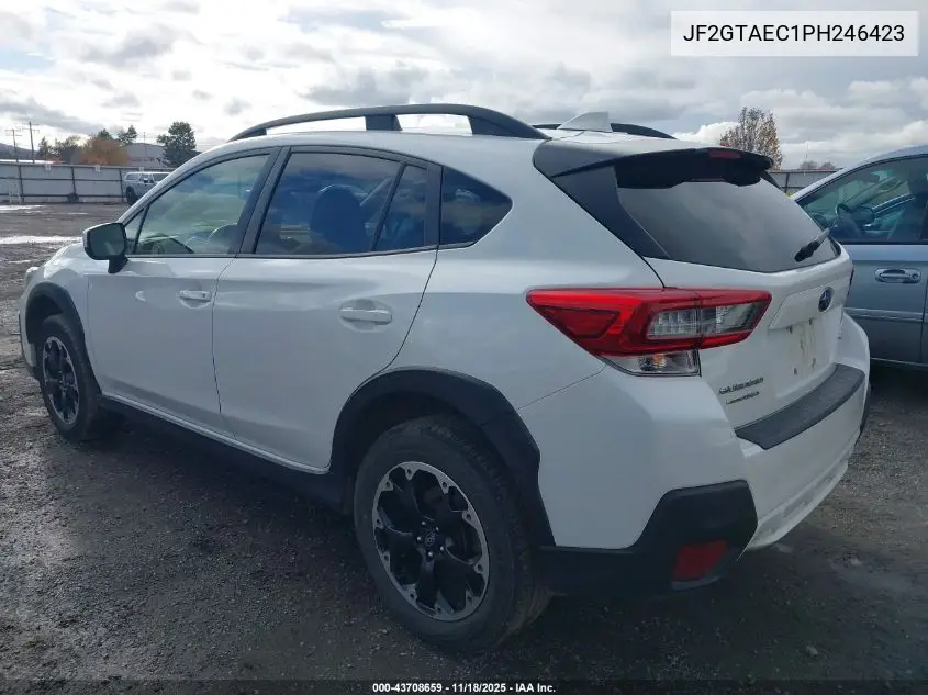 JF2GTAEC1PH246423 2023 Subaru Crosstrek Premium