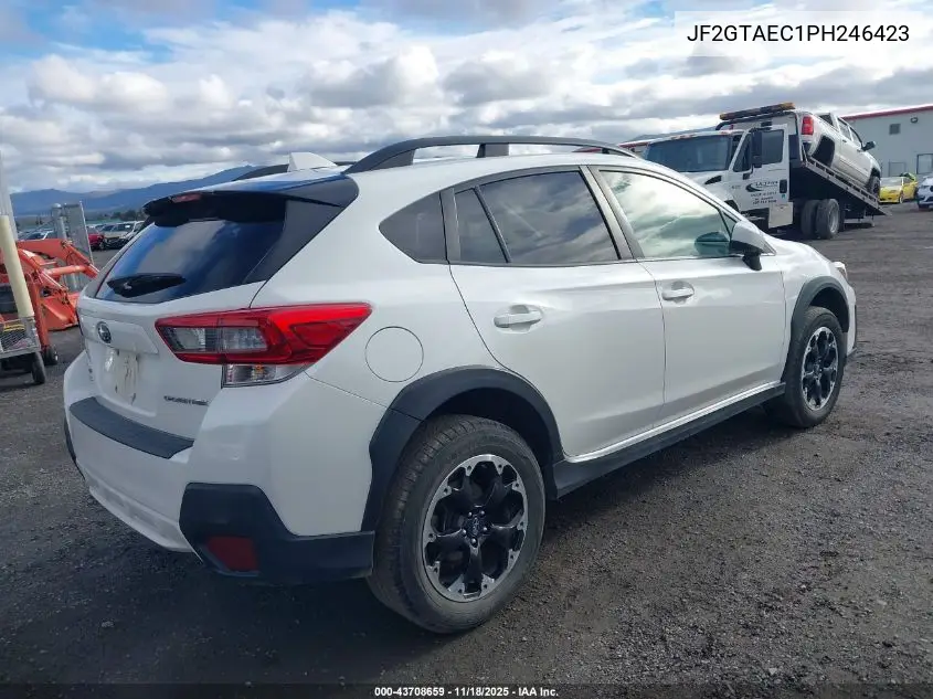 JF2GTAEC1PH246423 2023 Subaru Crosstrek Premium