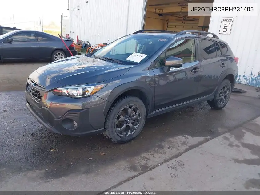 JF2GTHRC8PH231405 2023 Subaru Crosstrek Sport