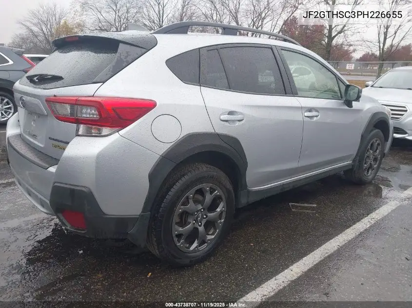 JF2GTHSC3PH226655 2023 Subaru Crosstrek Sport
