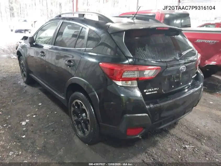 JF2GTAAC7P9316104 2023 Subaru Crosstrek