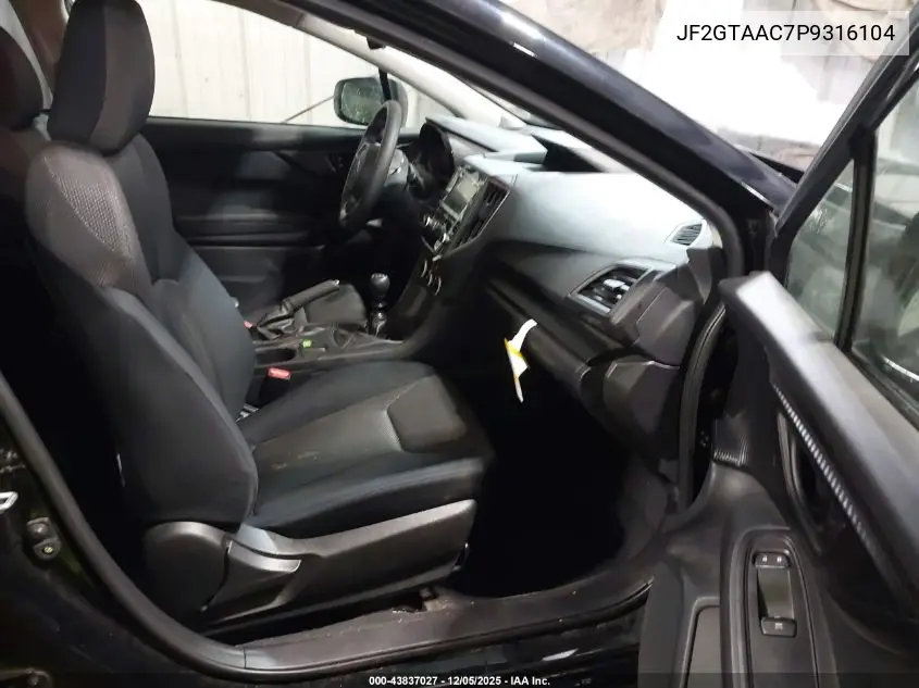 JF2GTAAC7P9316104 2023 Subaru Crosstrek