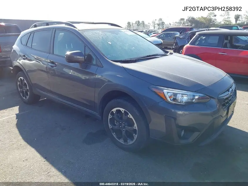 JF2GTAPC3PH258392 2023 Subaru Crosstrek Premium