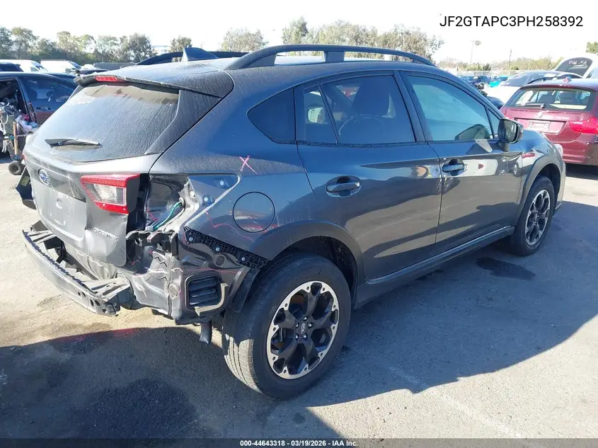 JF2GTAPC3PH258392 2023 Subaru Crosstrek Premium
