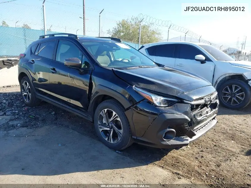JF2GUADC1RH895012 2024 Subaru Crosstrek Premium