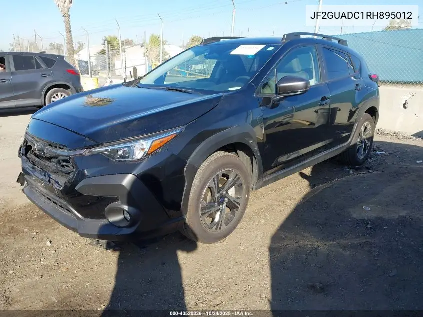JF2GUADC1RH895012 2024 Subaru Crosstrek Premium