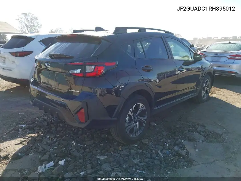 JF2GUADC1RH895012 2024 Subaru Crosstrek Premium