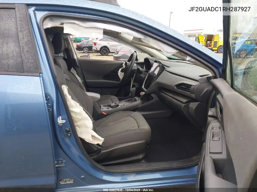 JF2GUADC1RH287927 2024 Subaru Crosstrek Premium