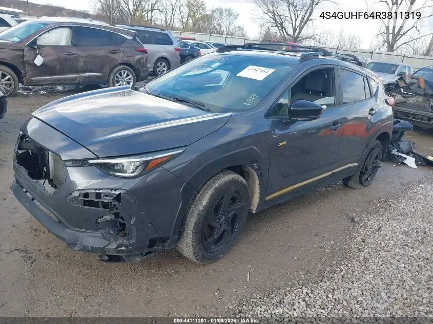 4S4GUHF64R3811319 2024 Subaru Crosstrek Sport